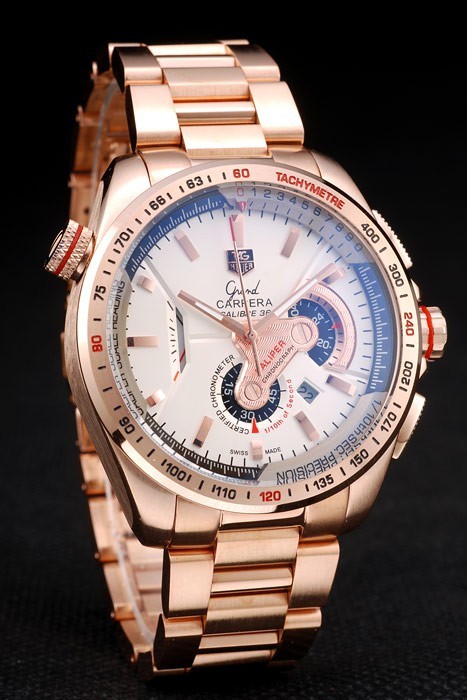 Tag heuer grand carrera clearance rose gold