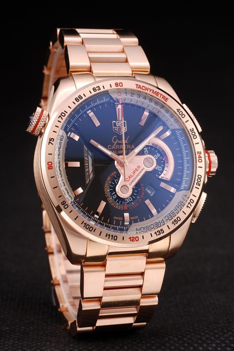 Tag heuer hotsell rose gold watch