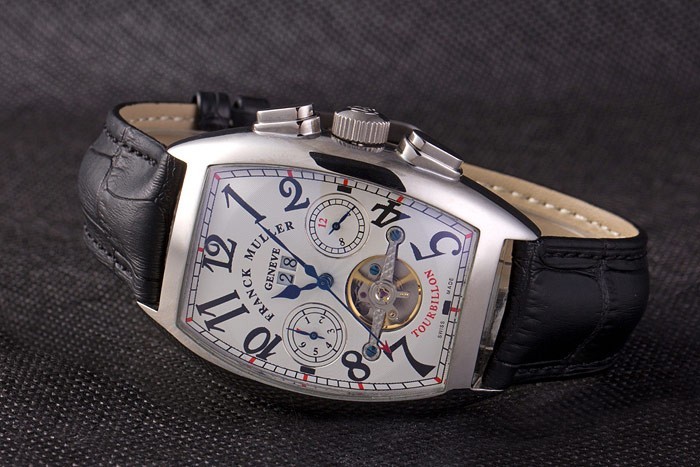 Franck Muller Casablanca Black Croco ko en em nek Tourbillon 80282